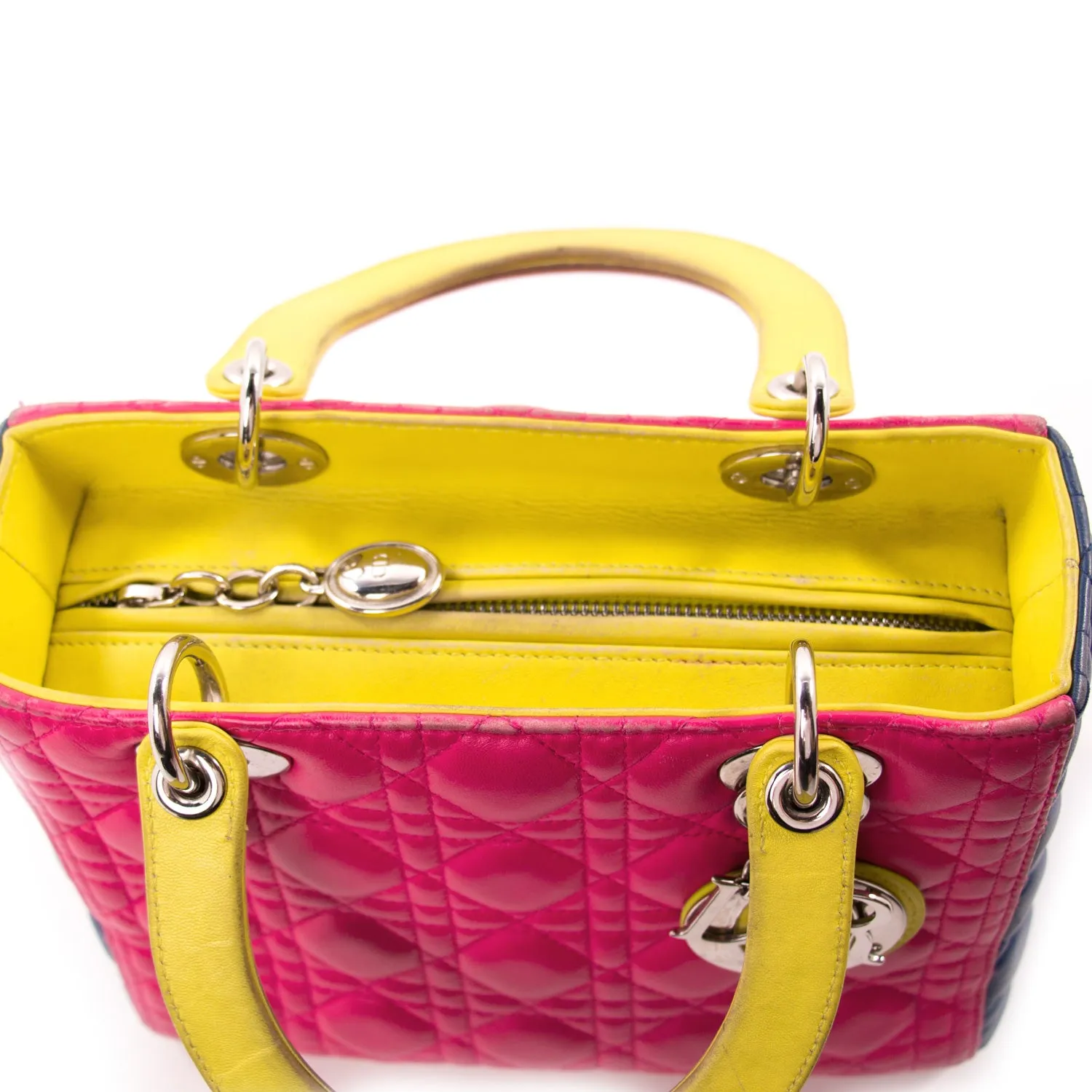 Christian Dior Tricolor Medium Lady Dior
