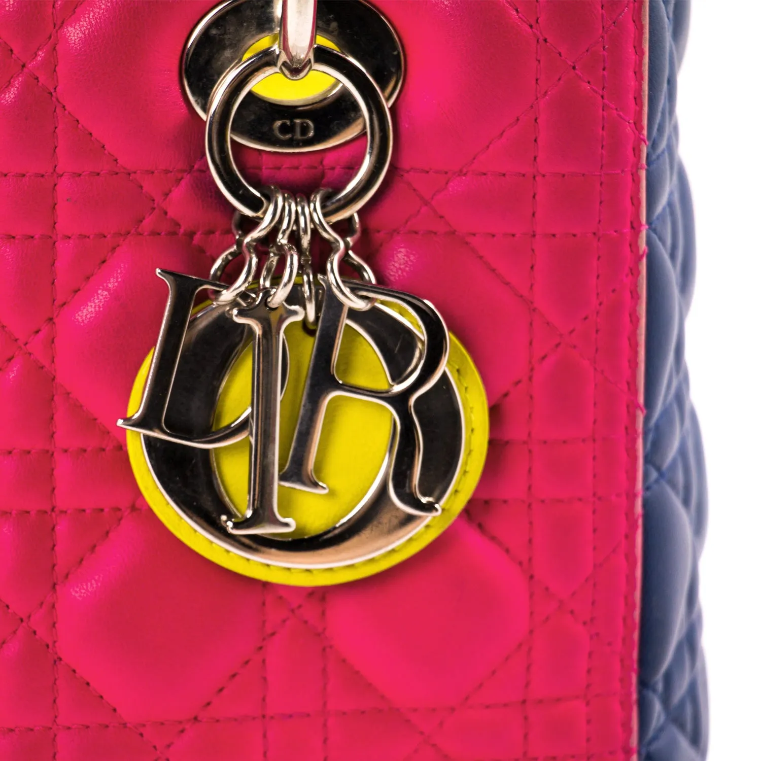 Christian Dior Tricolor Medium Lady Dior