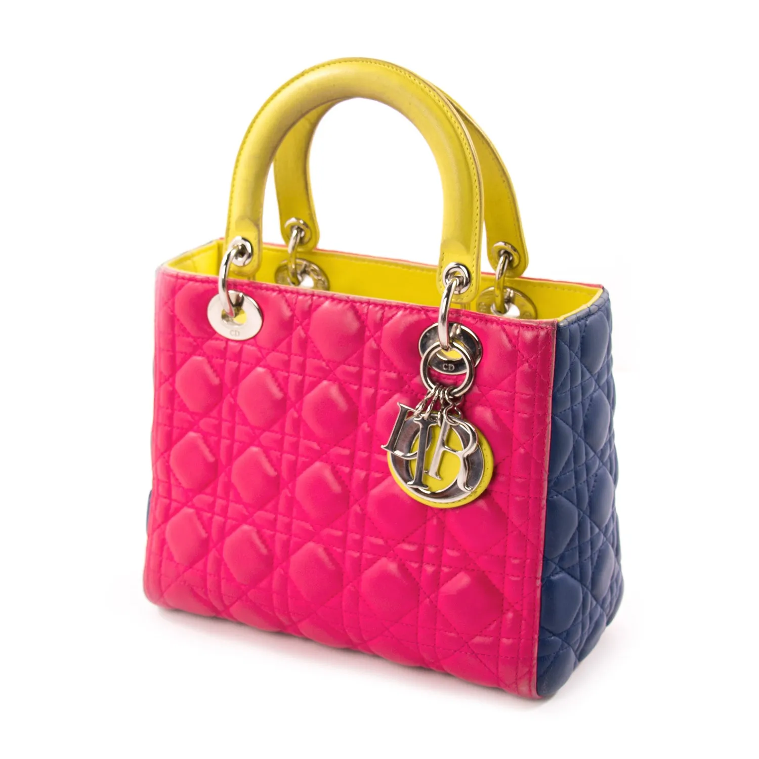 Christian Dior Tricolor Medium Lady Dior