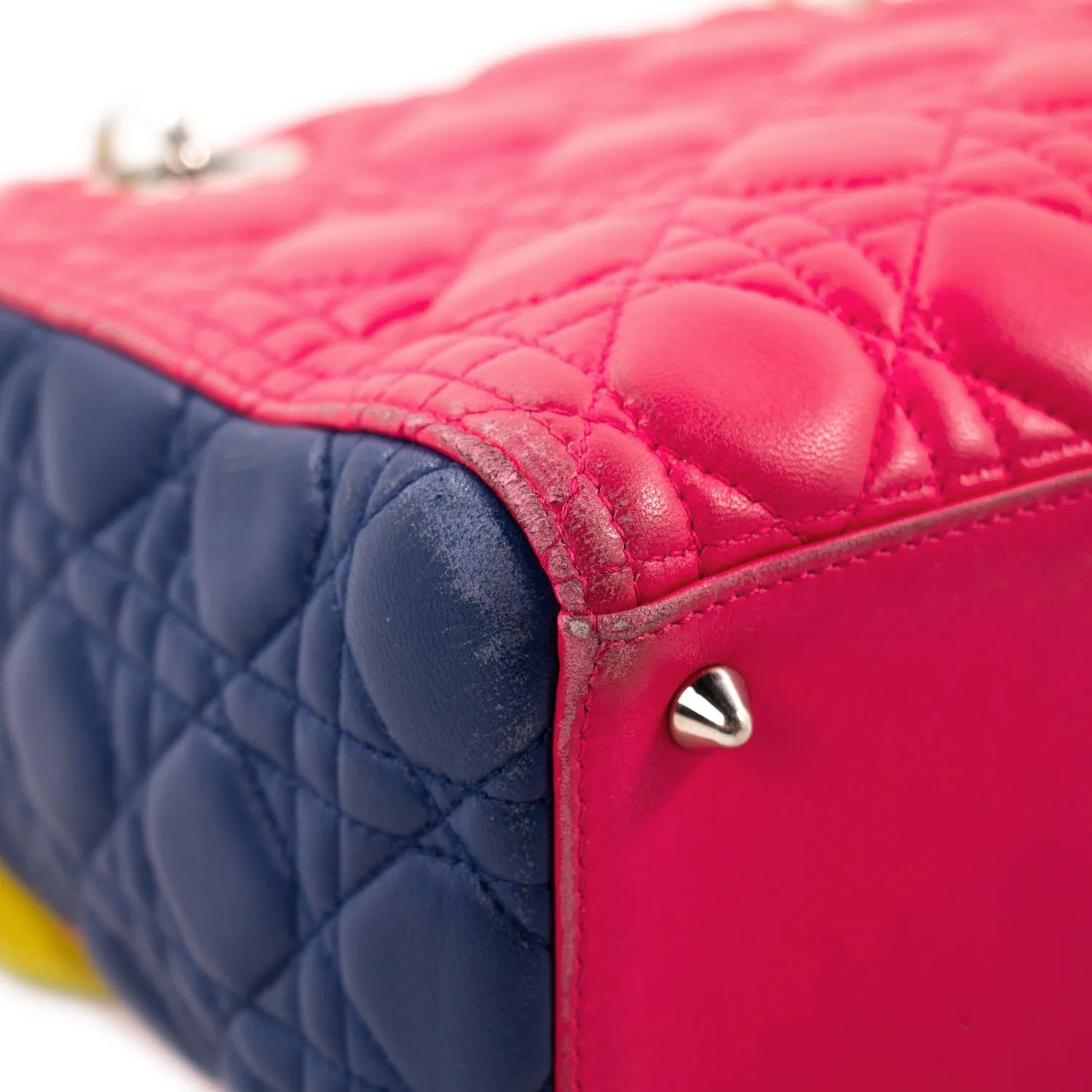 Christian Dior Tricolor Medium Lady Dior