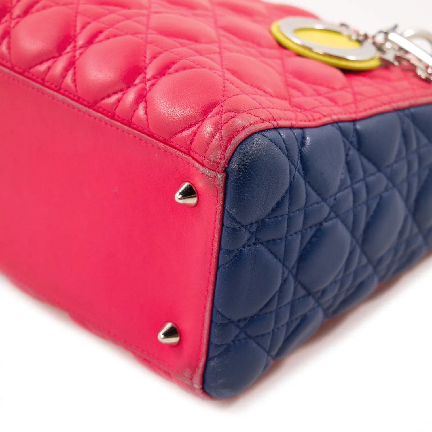 Christian Dior Tricolor Medium Lady Dior