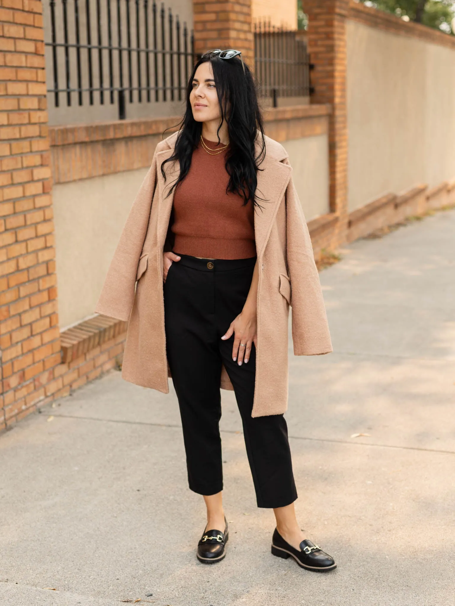 Classic Zipper Closure Pant
