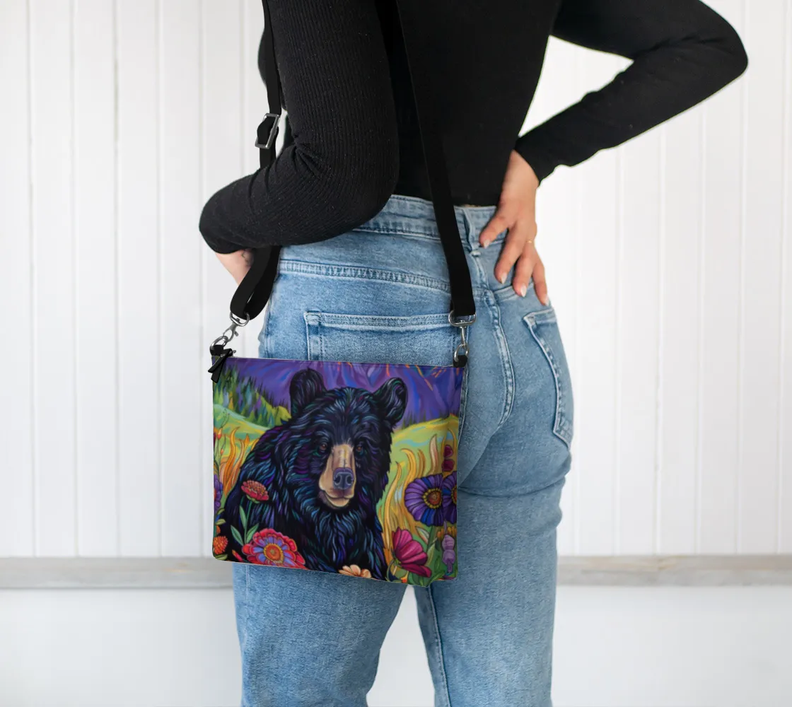 Co. Bear 2 Vegan Leather Crossbody Purse