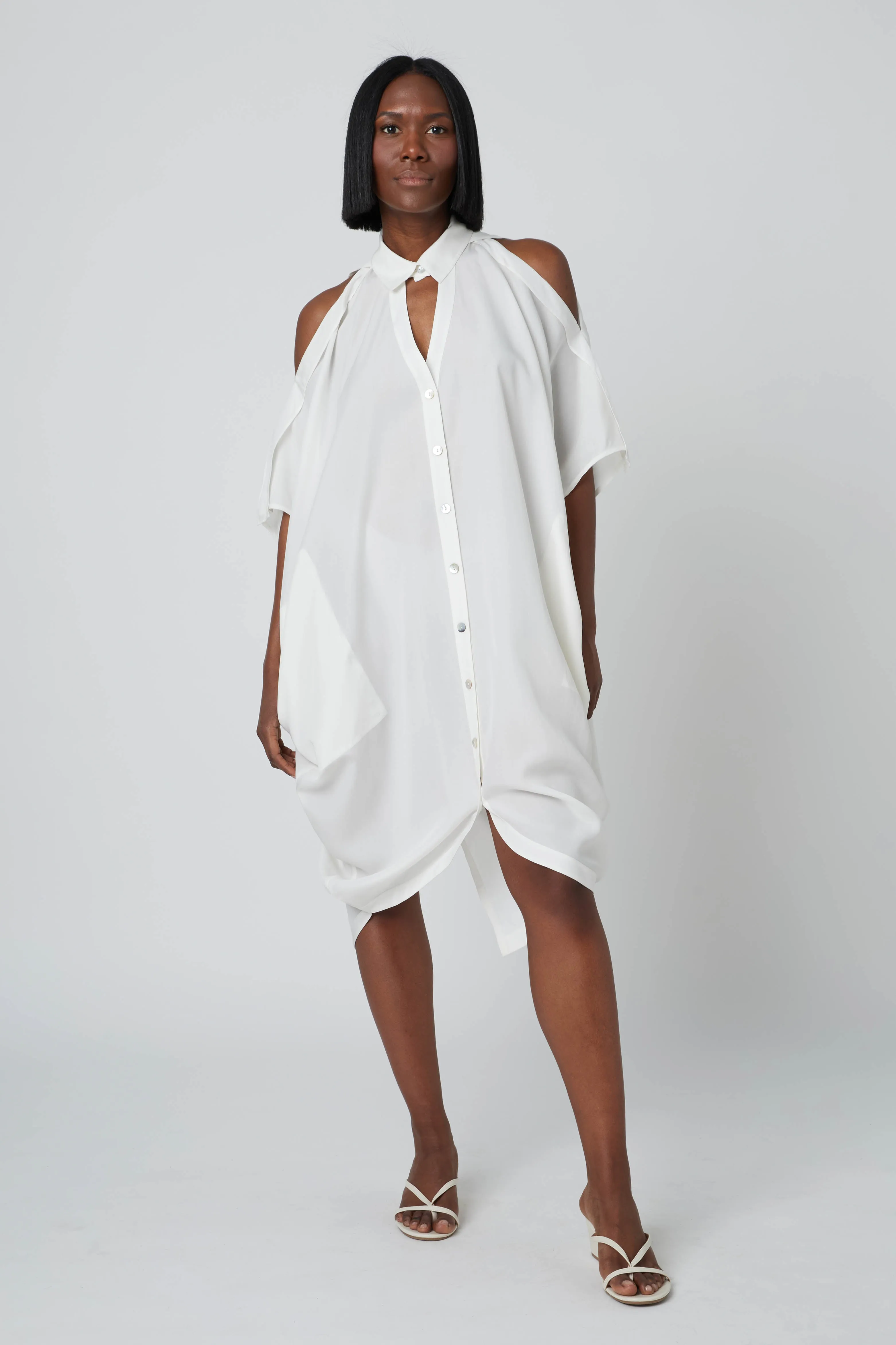 Cold Shoulder Cocoon