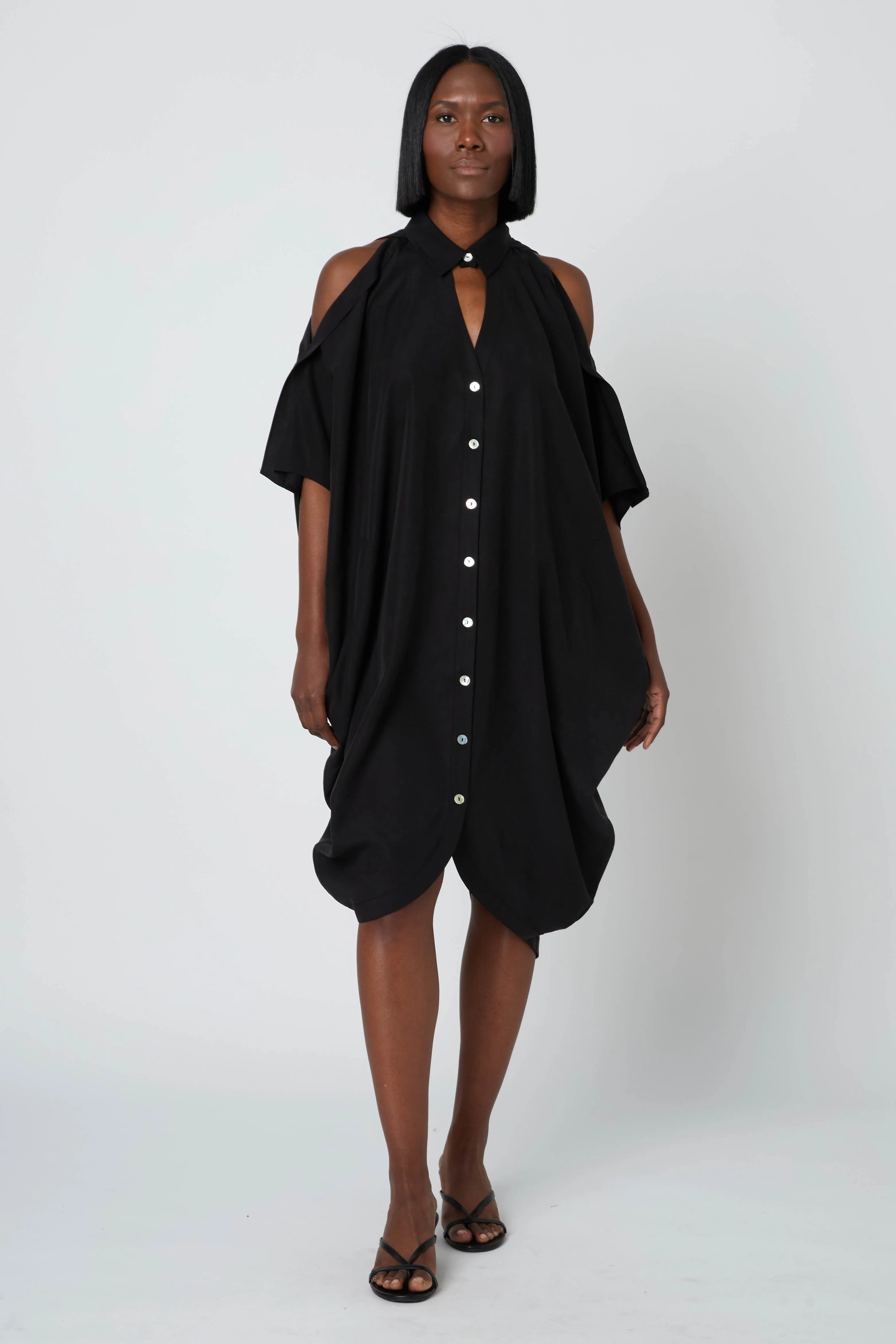 Cold Shoulder Cocoon