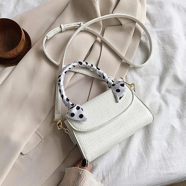 Crocodile patent mini Crossbody Bags For Women 2020 Small Handbag Small Bag PU Leather Hand Bag Ladies Designer Evening Bags