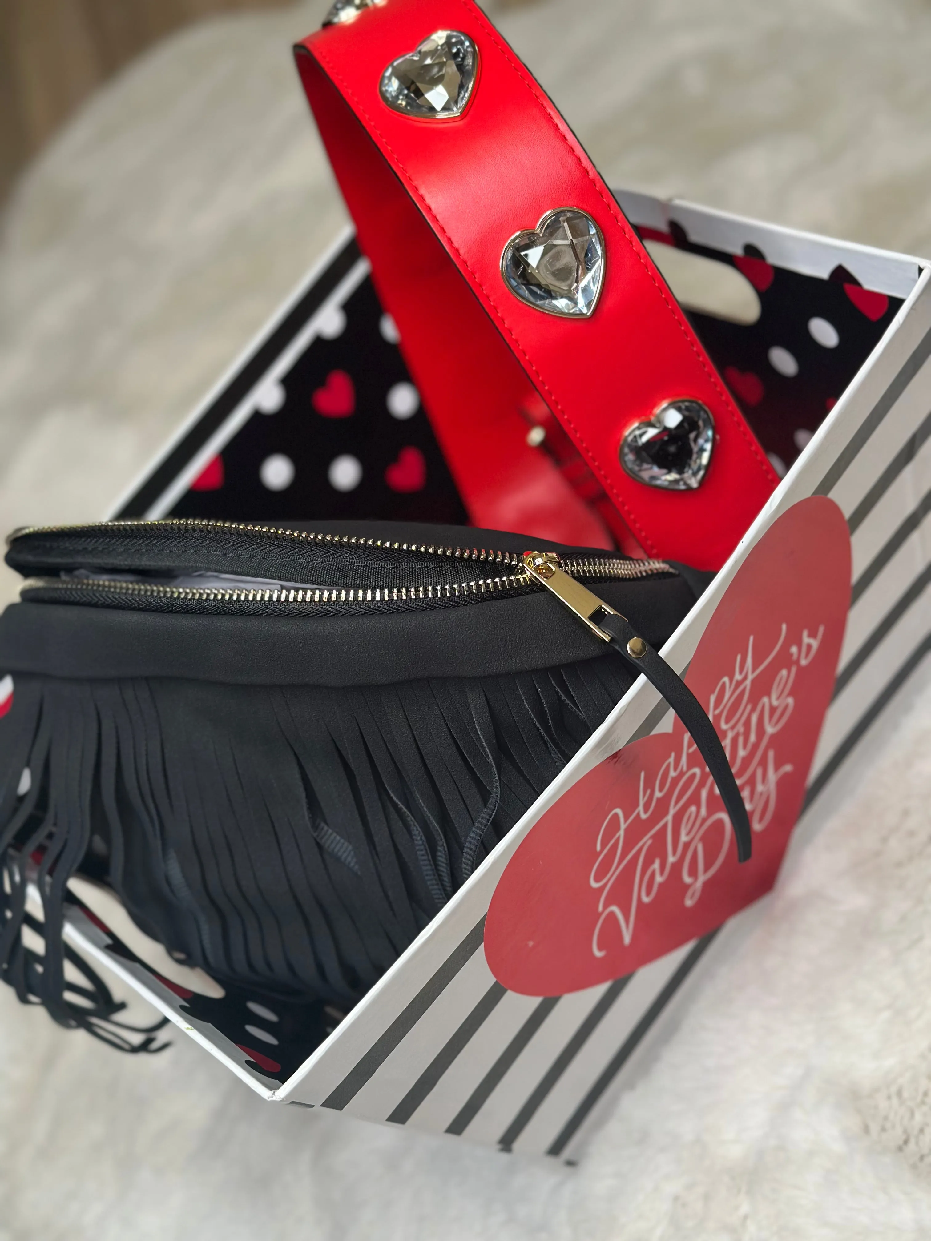Crossbody Bag with Fringe