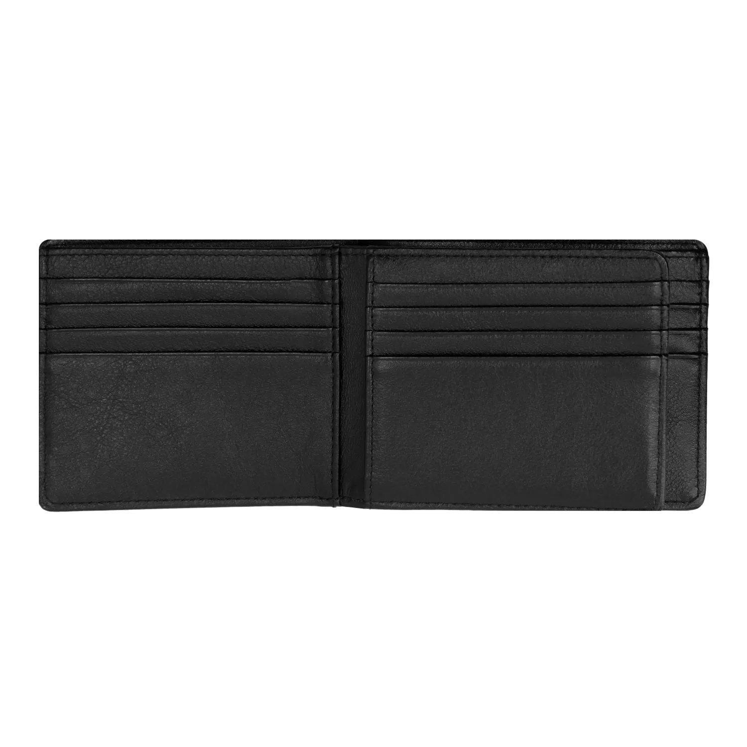 Crossing Prime Bi-Fold Leather Wallet With Flap [17 Card Slots]