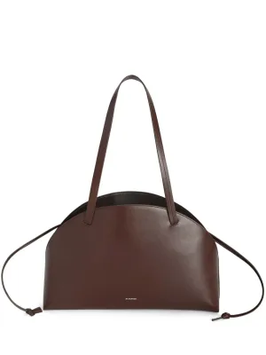 Curve medium leather shoulder bag