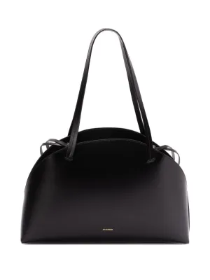 Curve medium leather shoulder bag