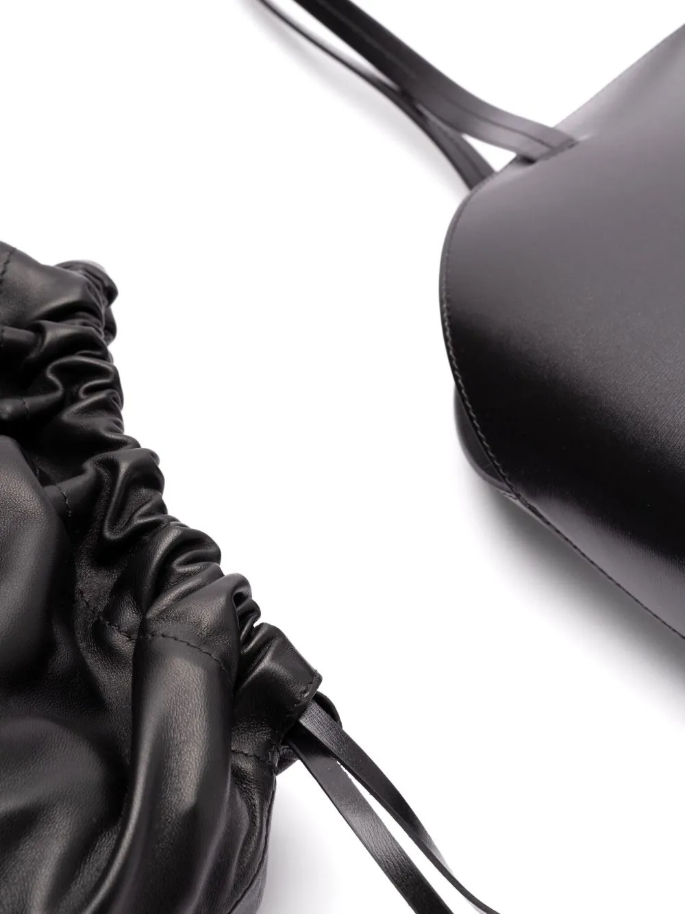 Curve medium leather shoulder bag