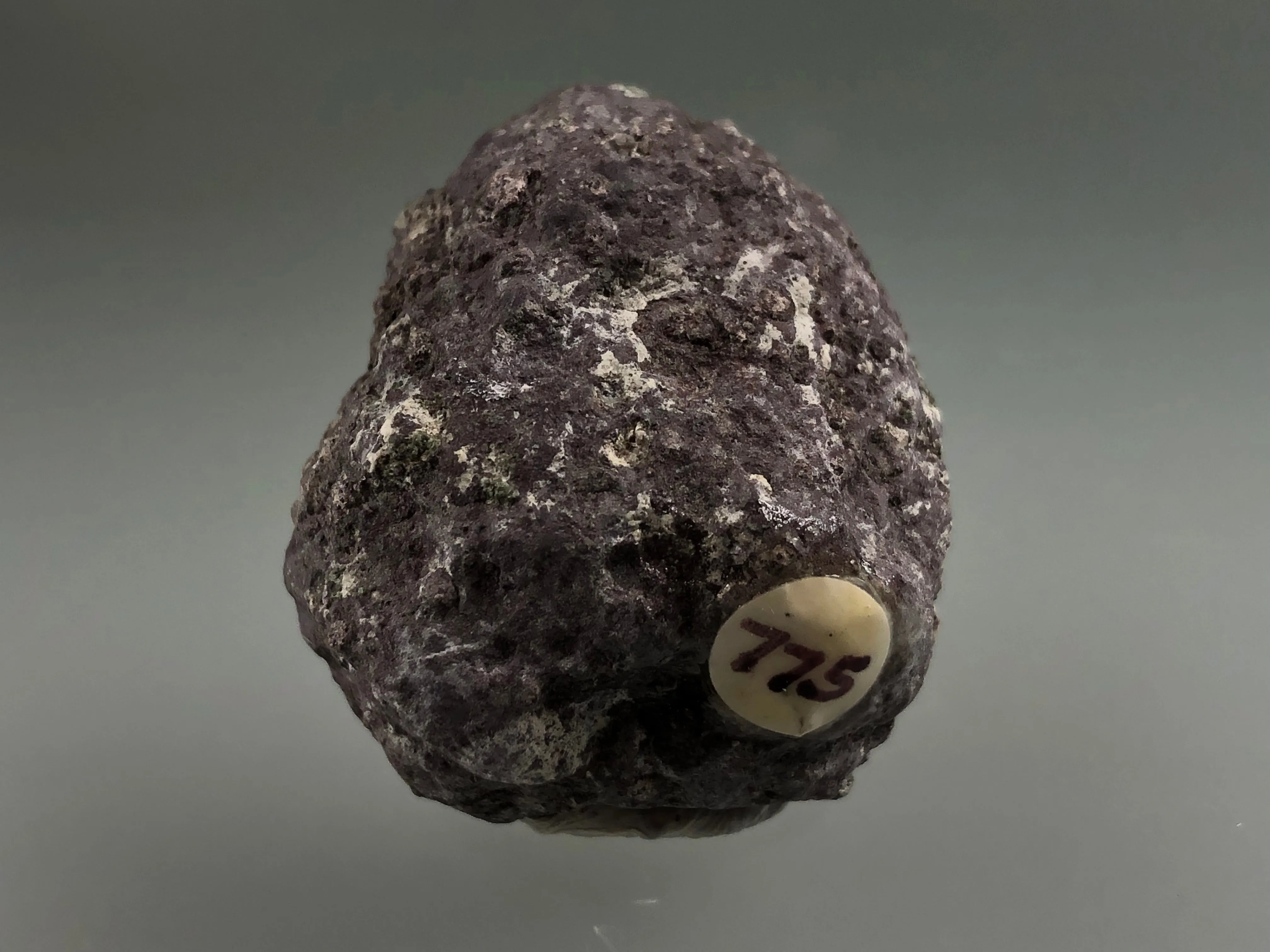 Datolite, Lake Superior Copper District, Michigan, ex. Louis Lafayette Collection #775, Miniature, 1.5 x 3.0 x 3.5 cm, $25. Online July 20.
