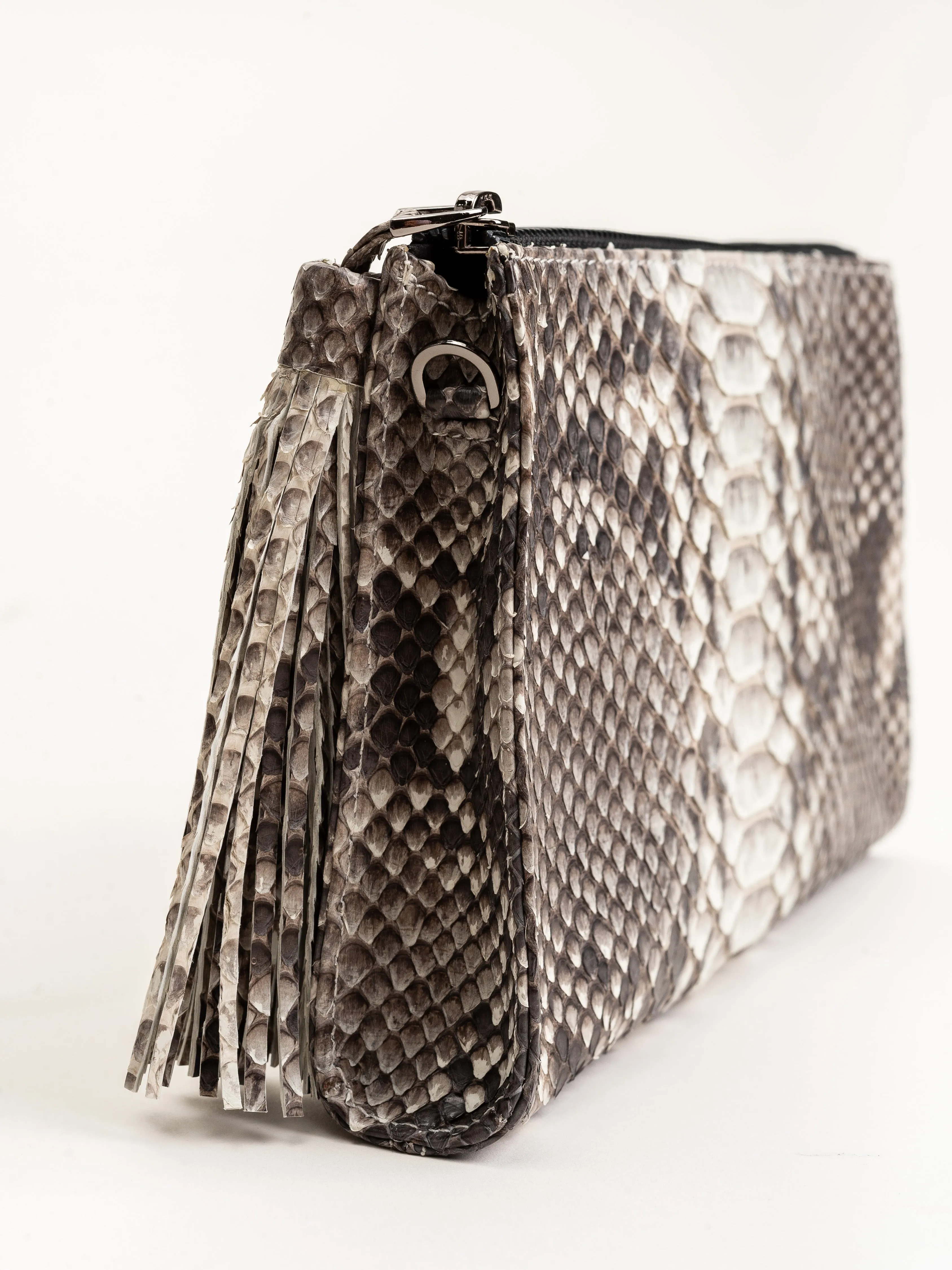 deb clutch wristlet - natural
