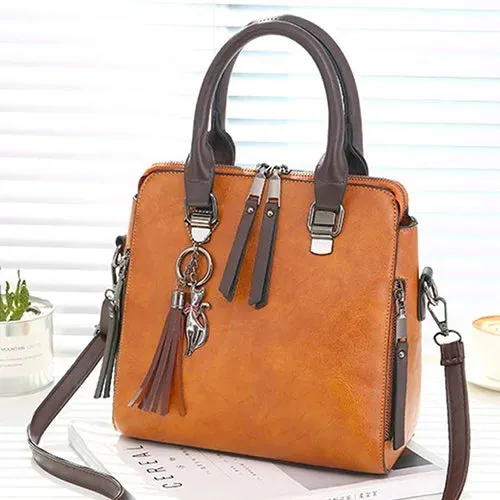 Designer Tassel Crossbody Shoulder Bag