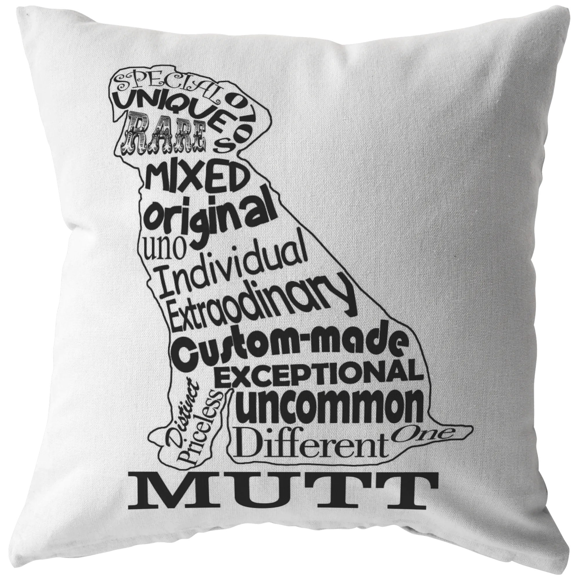 Dog Mutt - Pillow