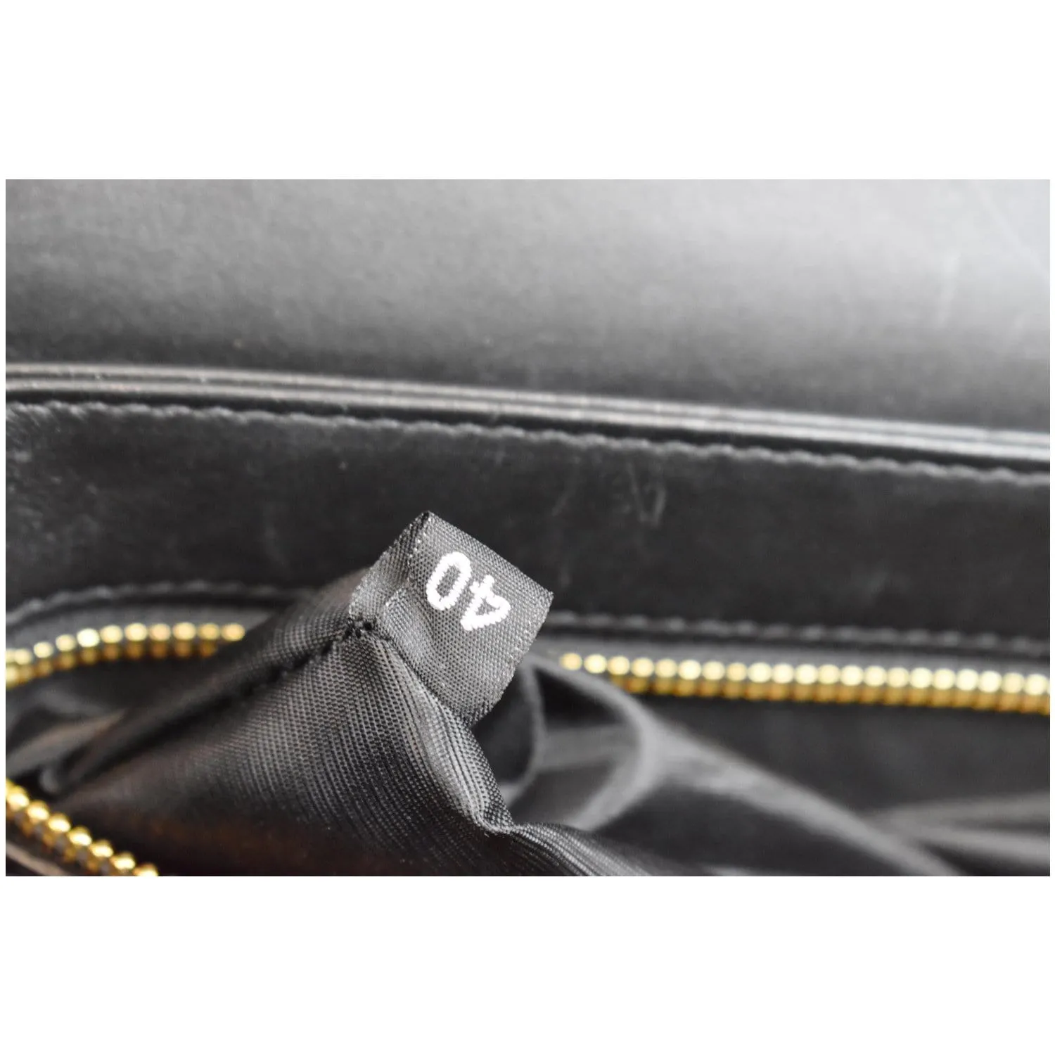 DOLCE & GABBANA Amore Calfskin Leather Shoulder Bag Black