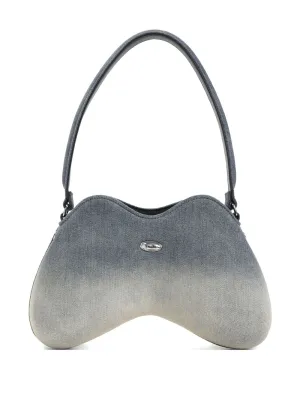 Double-d denim shoulder bag