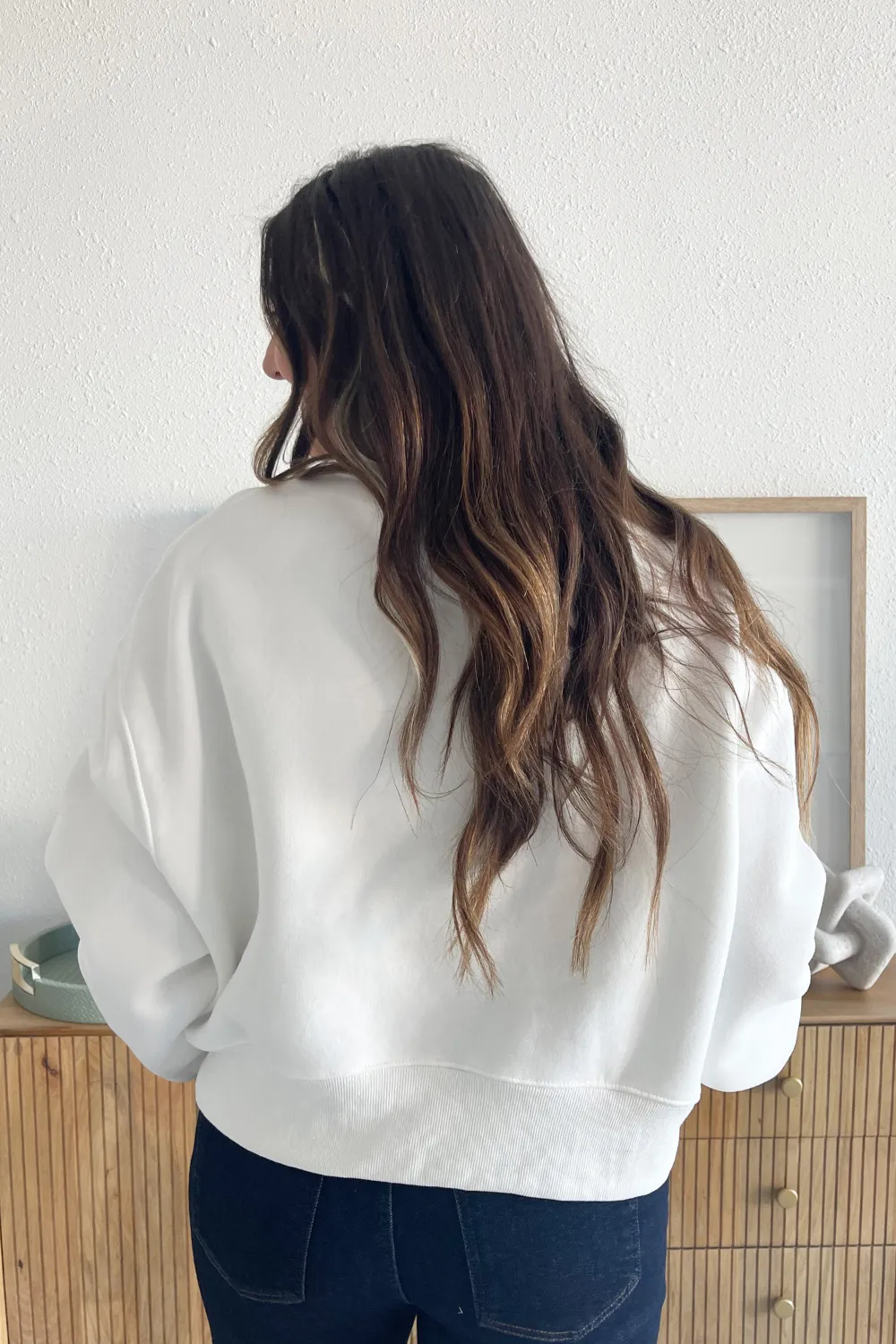 Dropped Shoulder Sweatshirt