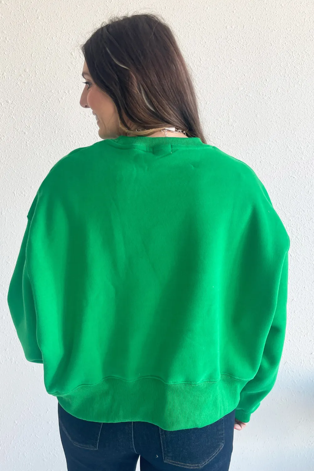 Dropped Shoulder Sweatshirt