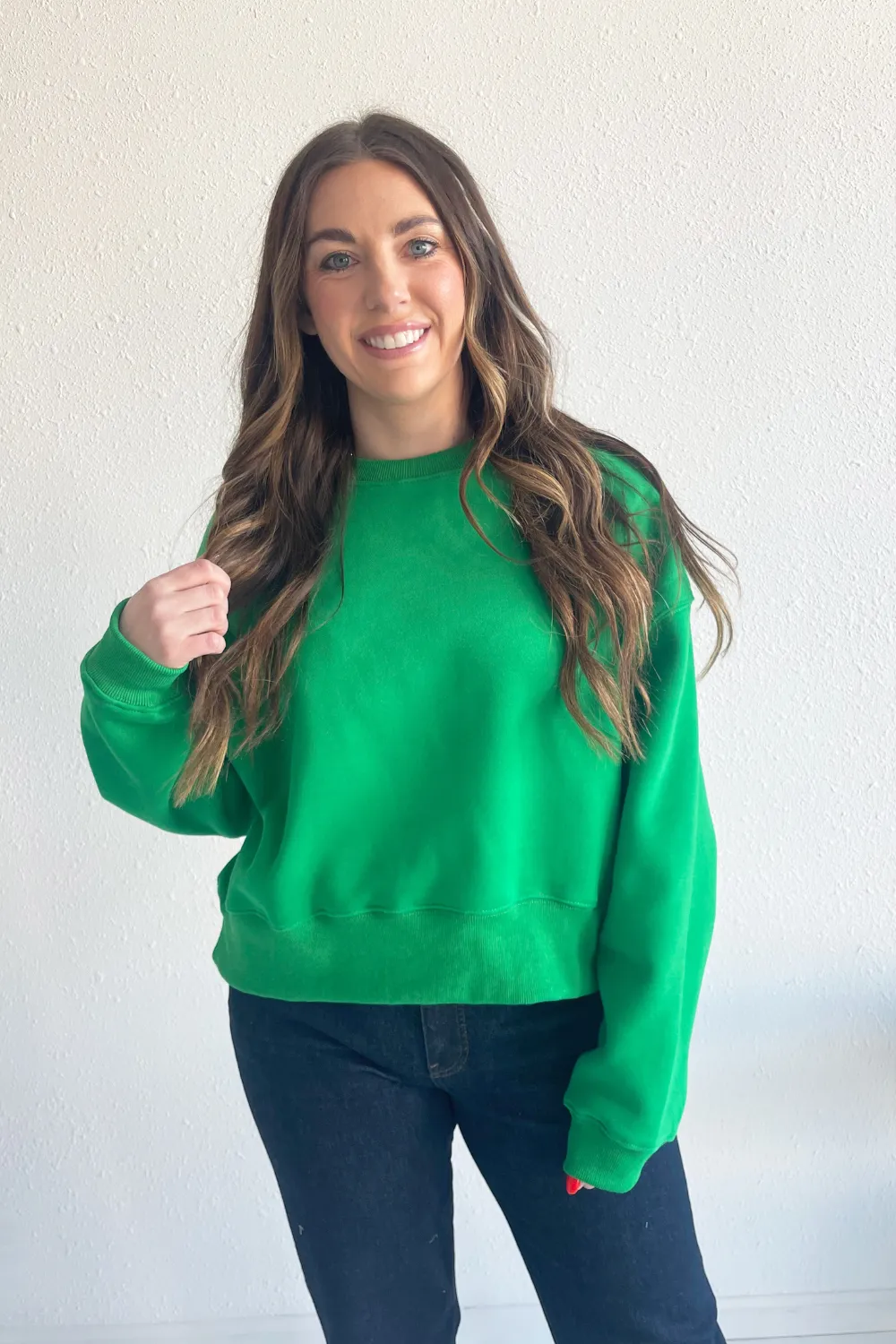 Dropped Shoulder Sweatshirt
