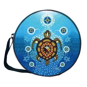 Drum Bag Medicine Turtle 17"