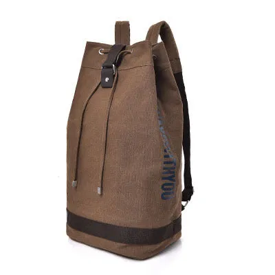 Durable Men's Fashion Canvas Computer Unisex Backpacks