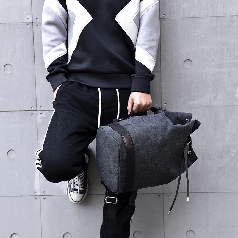 Durable Men's Fashion Canvas Computer Unisex Backpacks