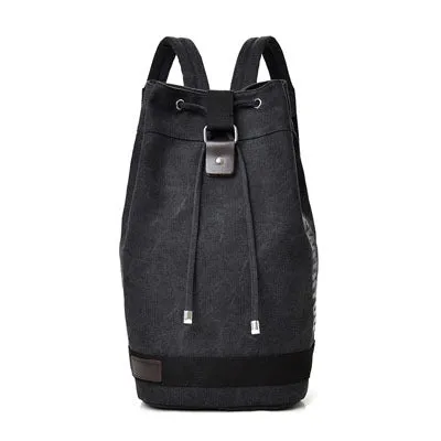 Durable Men's Fashion Canvas Computer Unisex Backpacks