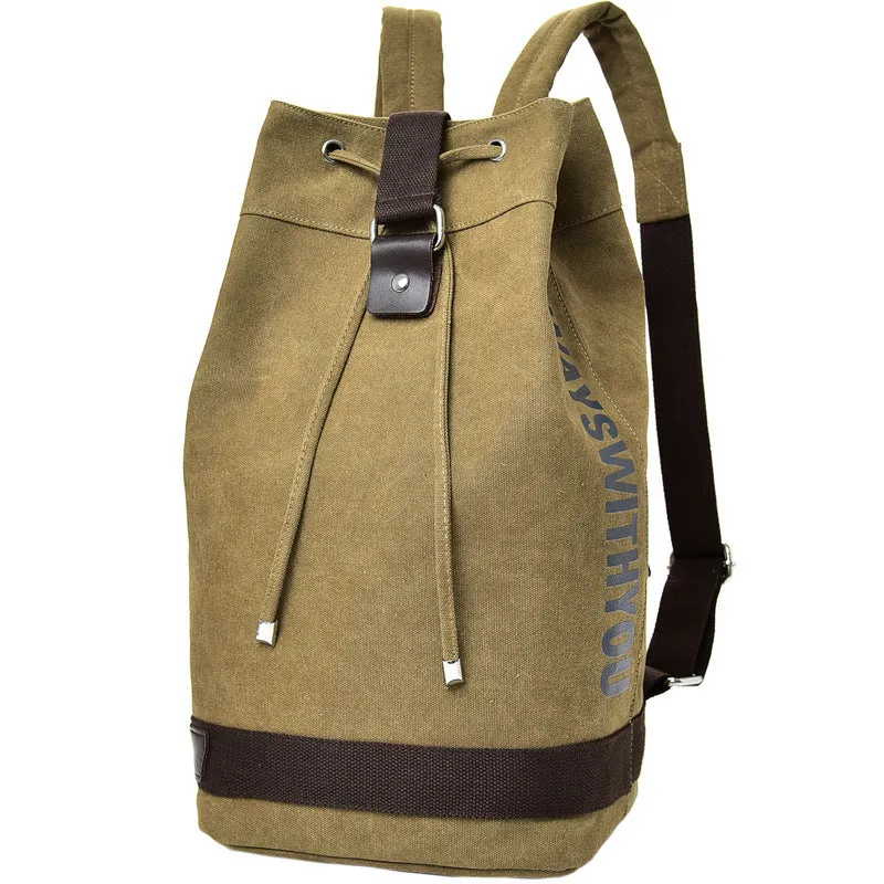 Durable Men's Fashion Canvas Computer Unisex Backpacks