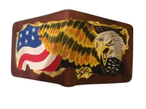 Eagle with Flag Wallet