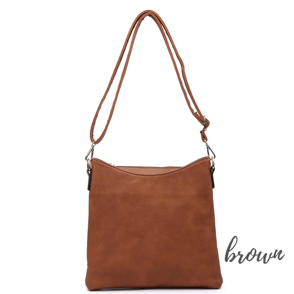 Elise Crossbody - Monogrammed Cross Body Purse