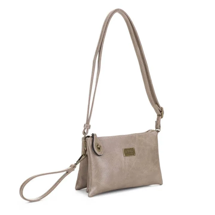 Ella Compact Crossbody or Wristlet by Liz Soto