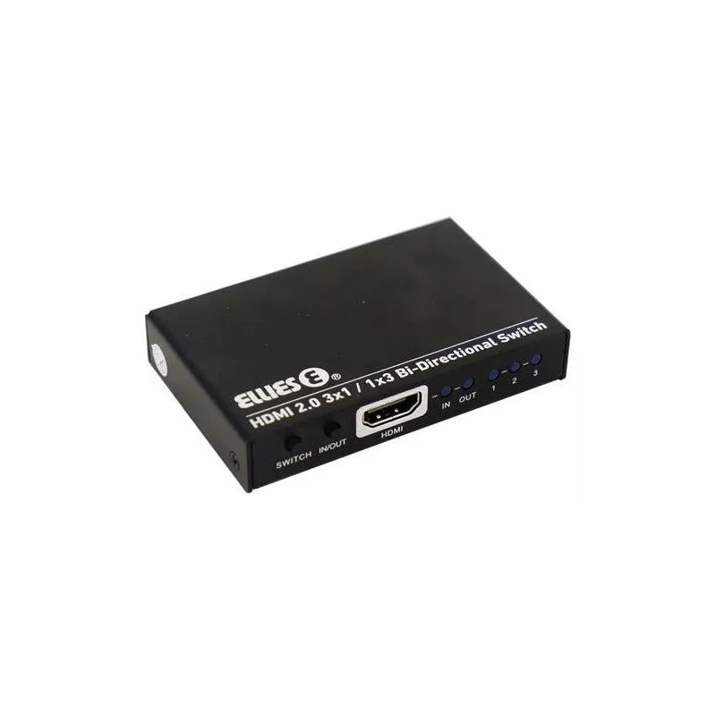 Ellies 3-port Bi-Directional HDMI Switch