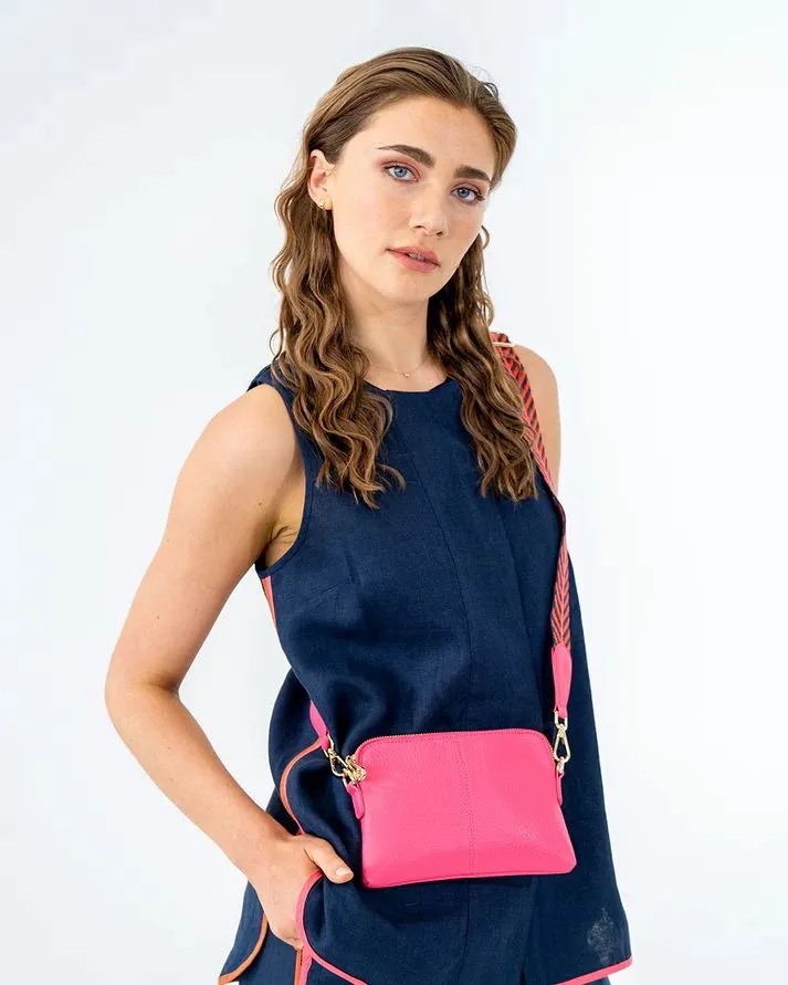 ELMS   KING Bowery Petite Wallet - Fuchsia