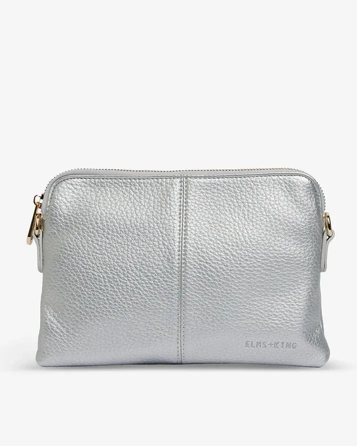 ELMS   KING Bowery Wallet - Silver