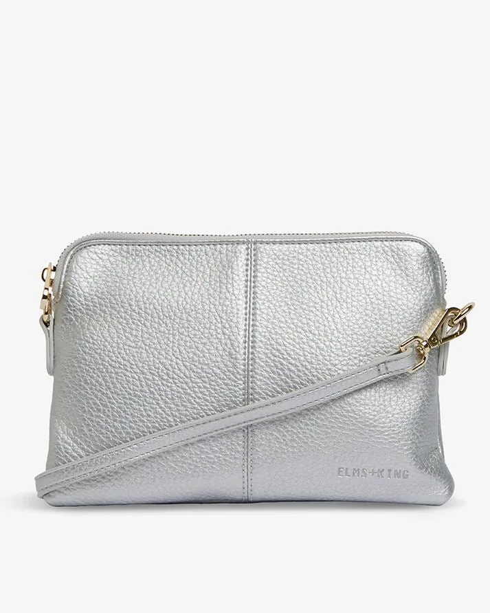 ELMS   KING Bowery Wallet - Silver