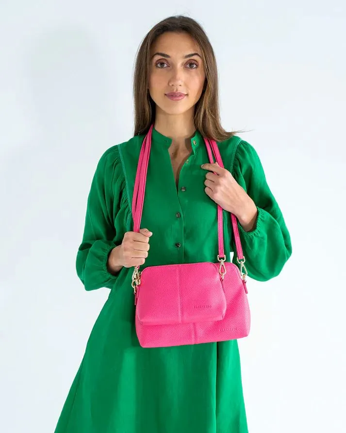 ELMS   KING Burbank Crossbody Large - Fuchsia
