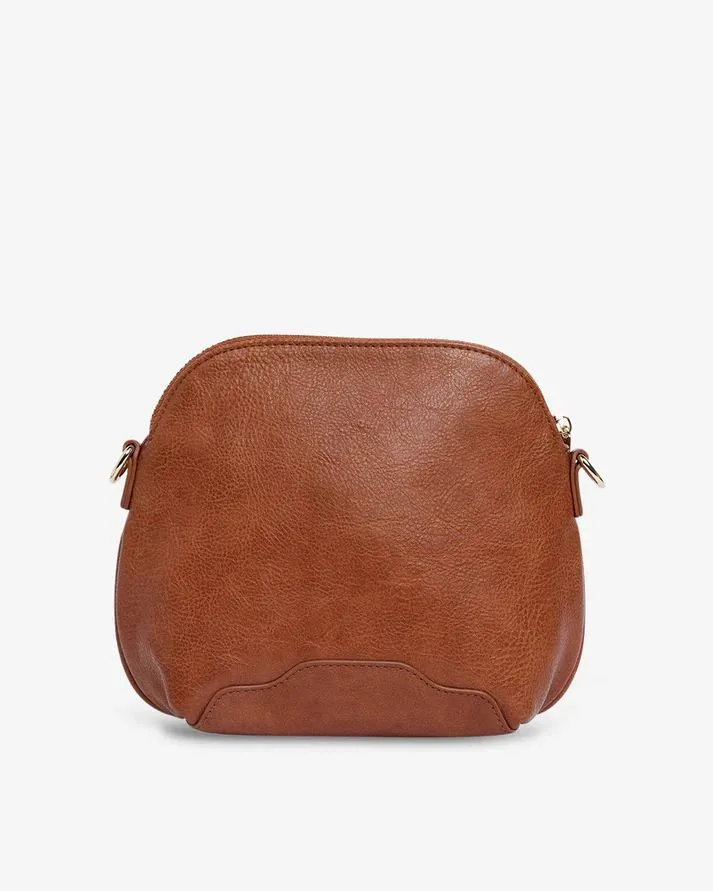 ELMS   KING Vigo Crossbody - Tan Pebble