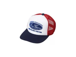 Evergreen EG Trucker Cap Hat Red /White/Navy
