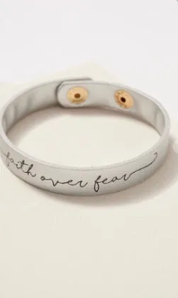 “Faith Over Fear” Bracelet