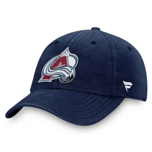 Fanatics Core Unstructured Primary Logo Adjustable Hat - Colorado Avalanche