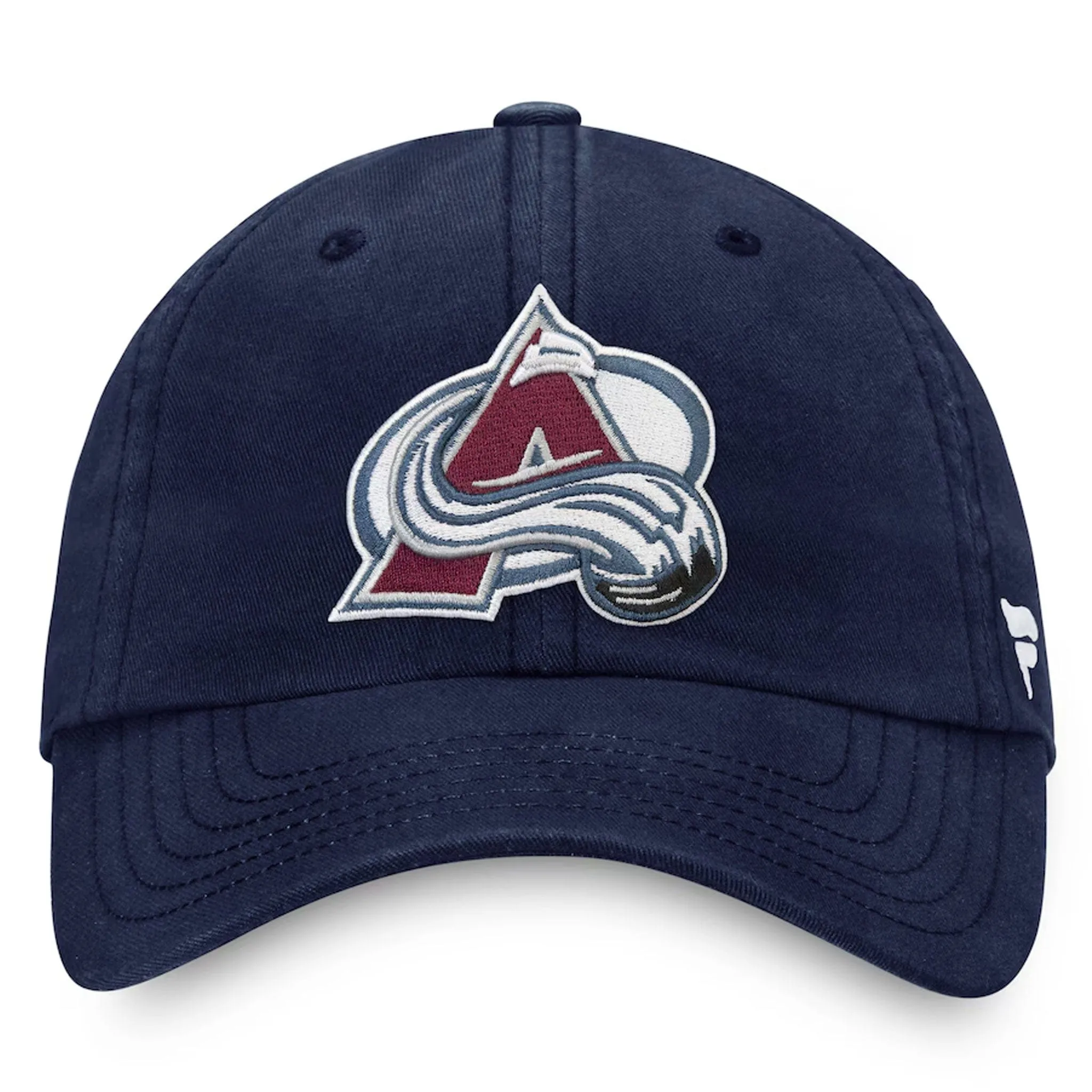 Fanatics Core Unstructured Primary Logo Adjustable Hat - Colorado Avalanche