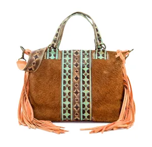 Fancy Oakley - Brindle w/ Turquoise Navajo