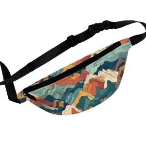 Fanny Pack/Bum Bag - Bogdana Aix-en-Provence Anime Mountains