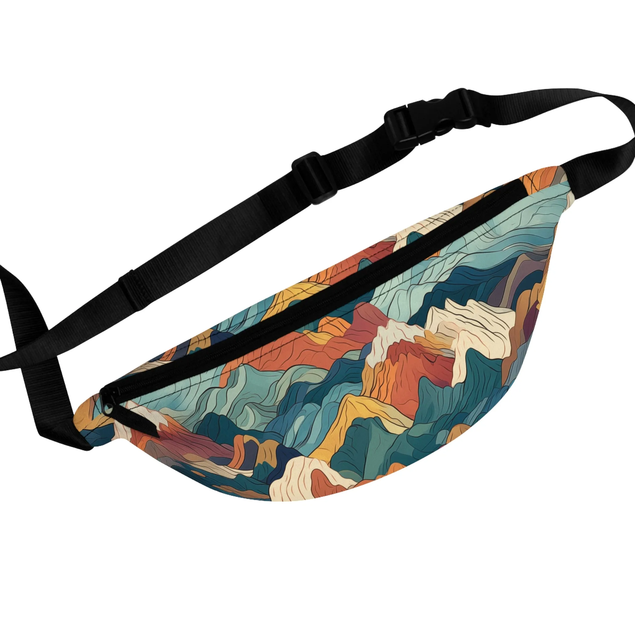 Fanny Pack/Bum Bag - Bogdana Aix-en-Provence Anime Mountains