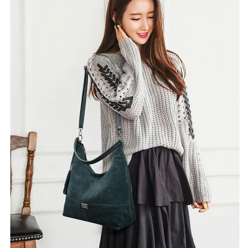 Fashion Winter Suede Women Bags 2021 Lady Handbags Designer Luxury Female Shoulder Bags High Quality Crossbody Bag