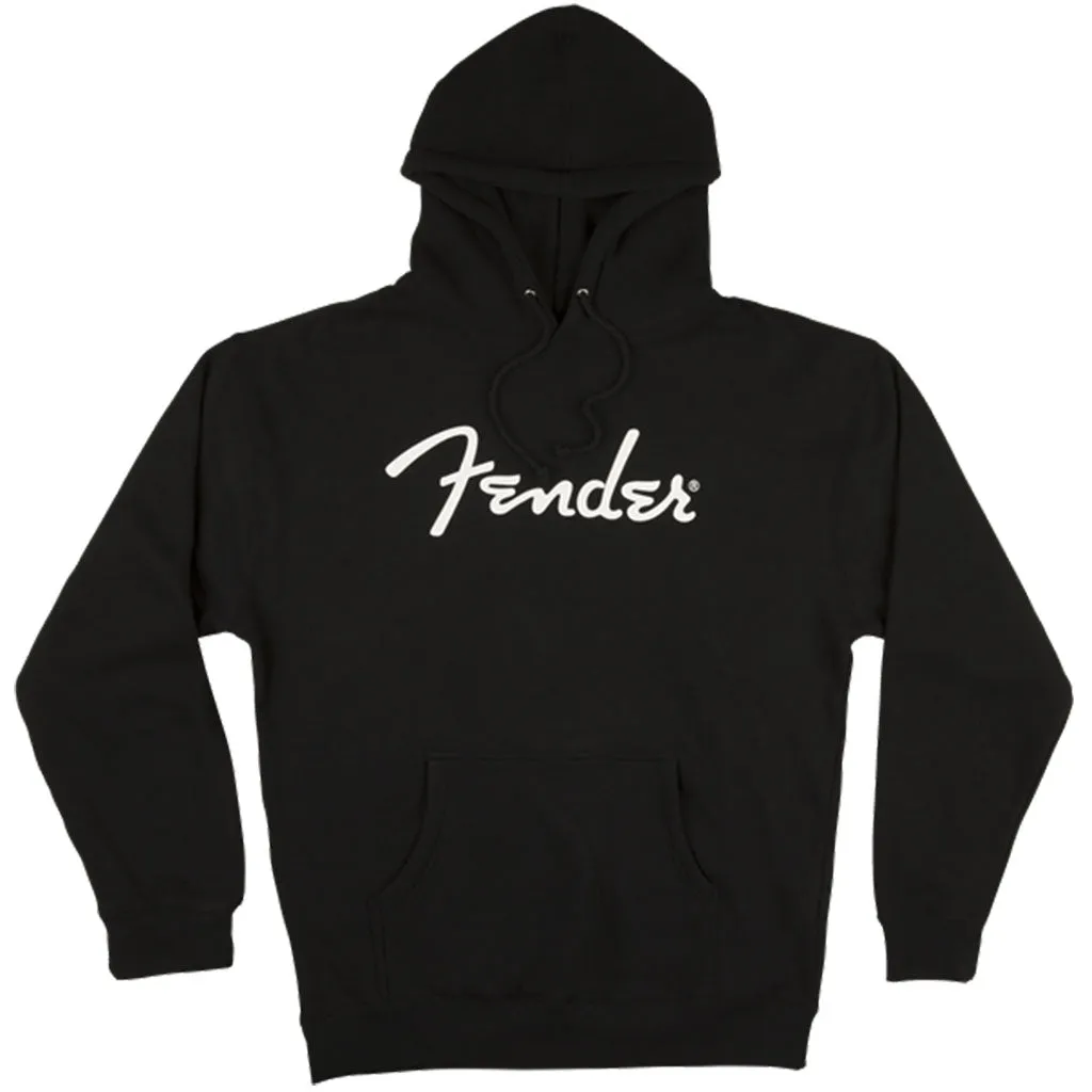Fender Spaghetti Logo Hoodie - Black - Large