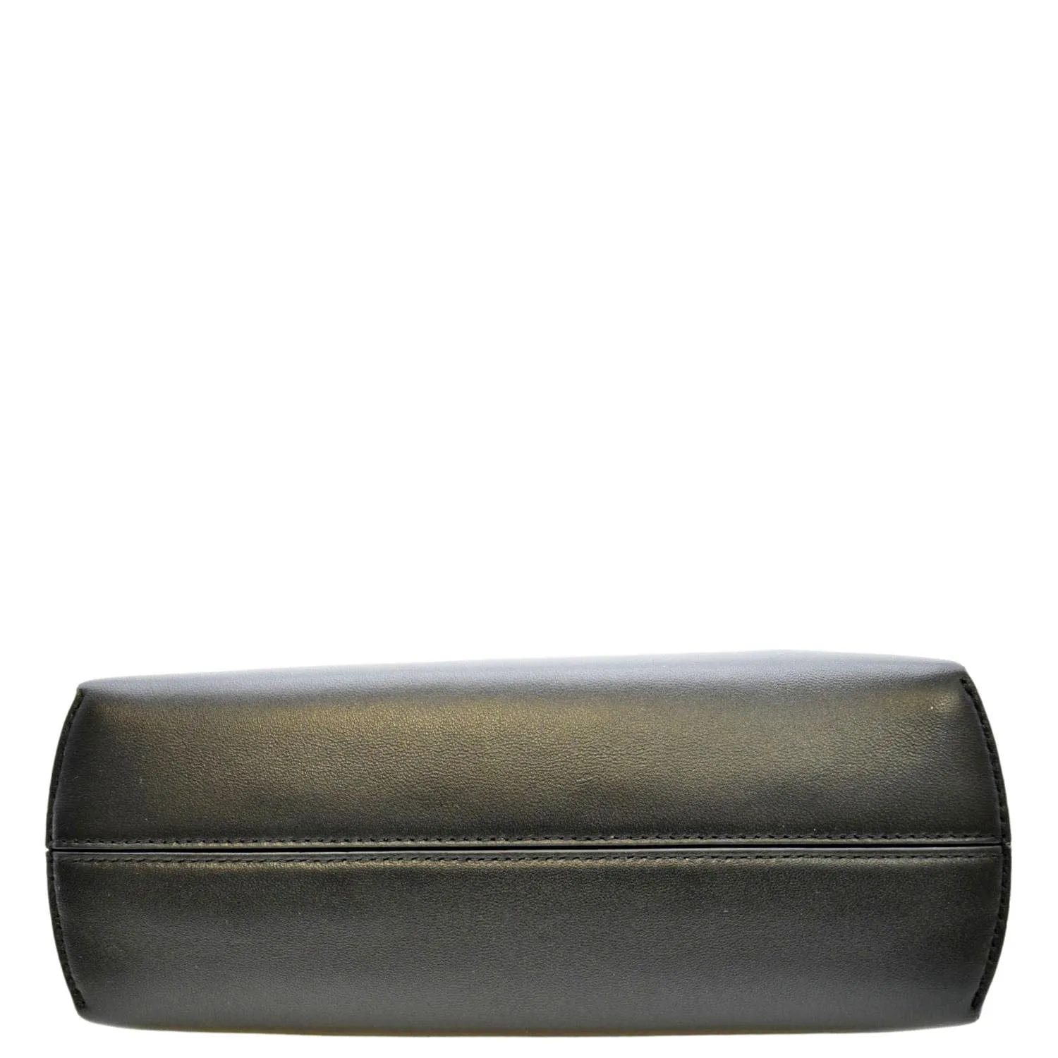 FENDI First Leather Shoulder Bag Black