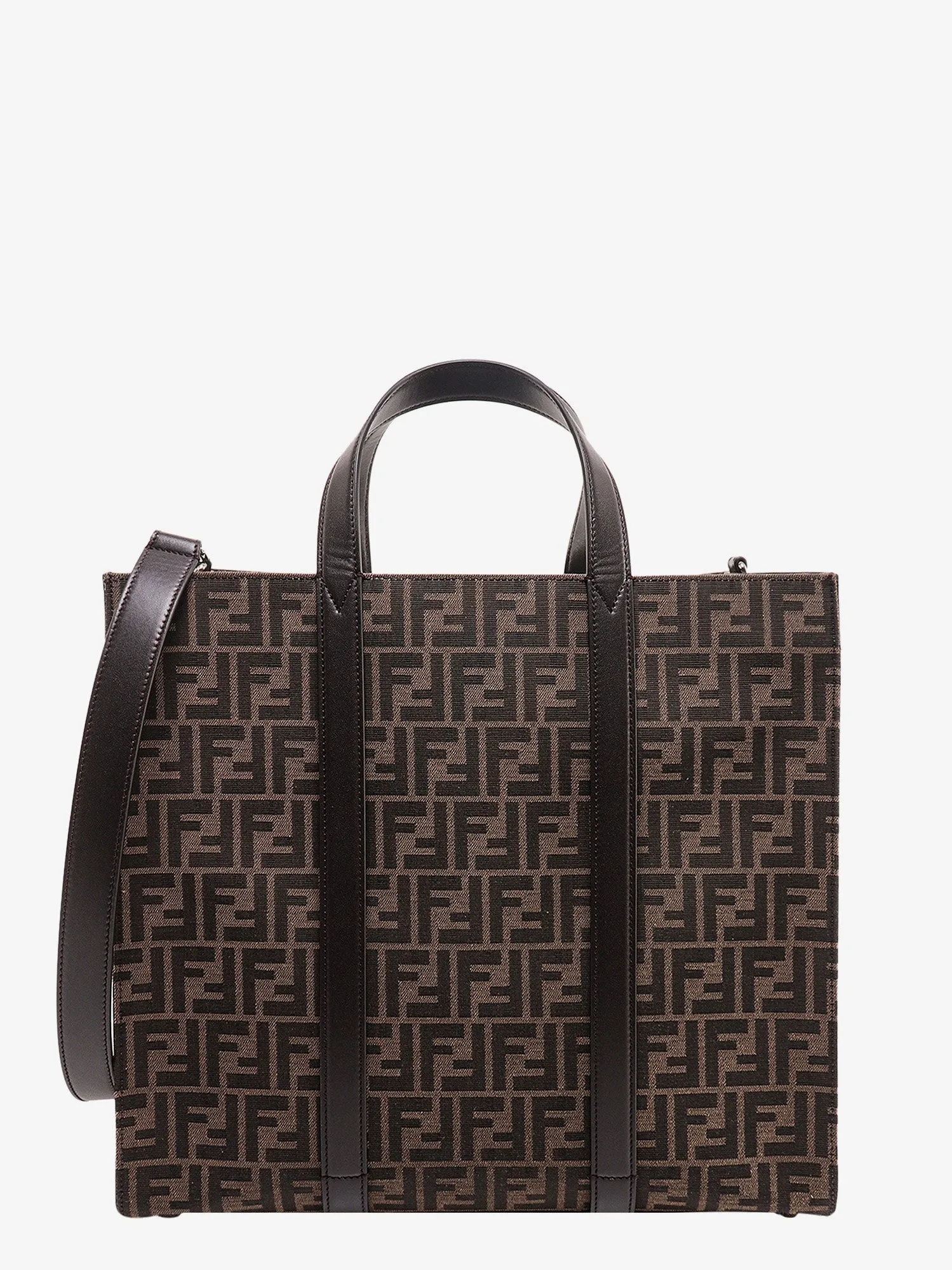 Fendi Handbag With Ff Recycled Jacquard Fabric