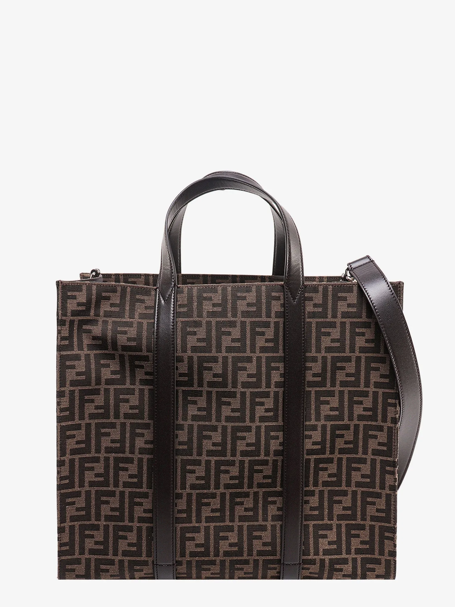 Fendi Handbag With Ff Recycled Jacquard Fabric